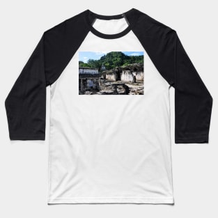 Mexique - Palenque, site Maya Baseball T-Shirt